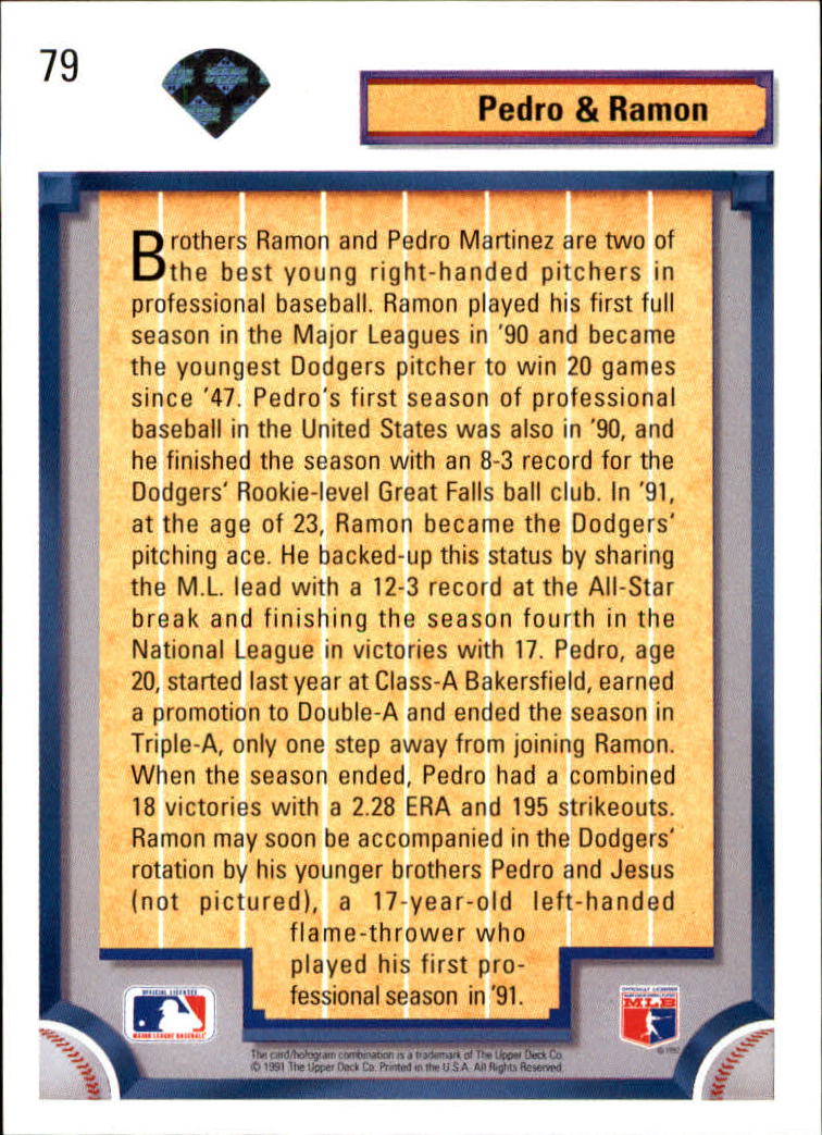 1992 Upper Deck Baseball Card Pick 1-250 - Picture 159 of 499