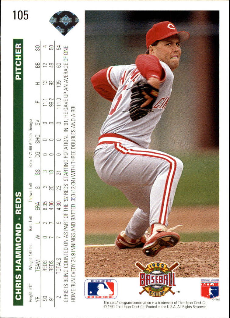 1992 Upper Deck Baseball Card Pick 1-250 - Picture 211 of 499