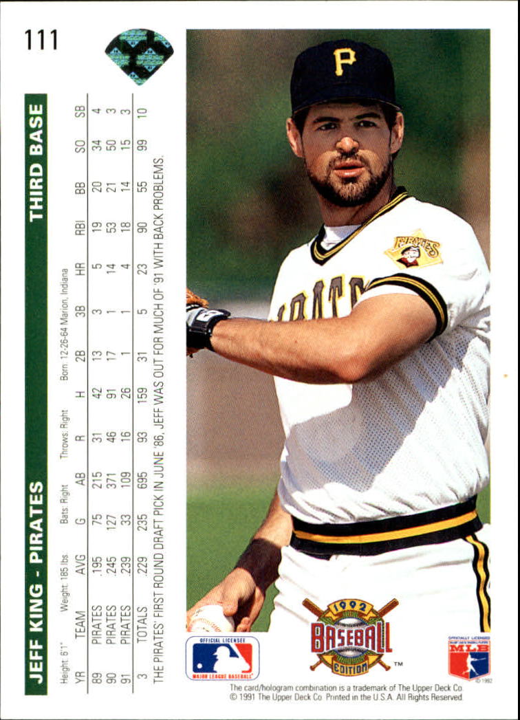 1992 Upper Deck Baseball Card Pick 1-250 - Picture 223 of 499