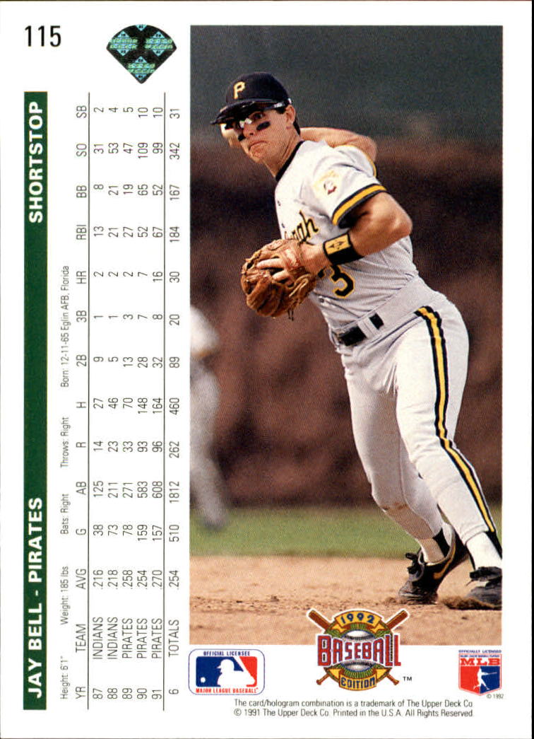 1992 Upper Deck Baseball Card Pick 1-250 - Picture 231 of 499