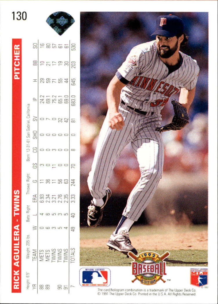 1992 Upper Deck Baseball Card Pick 1-250 - Picture 261 of 499