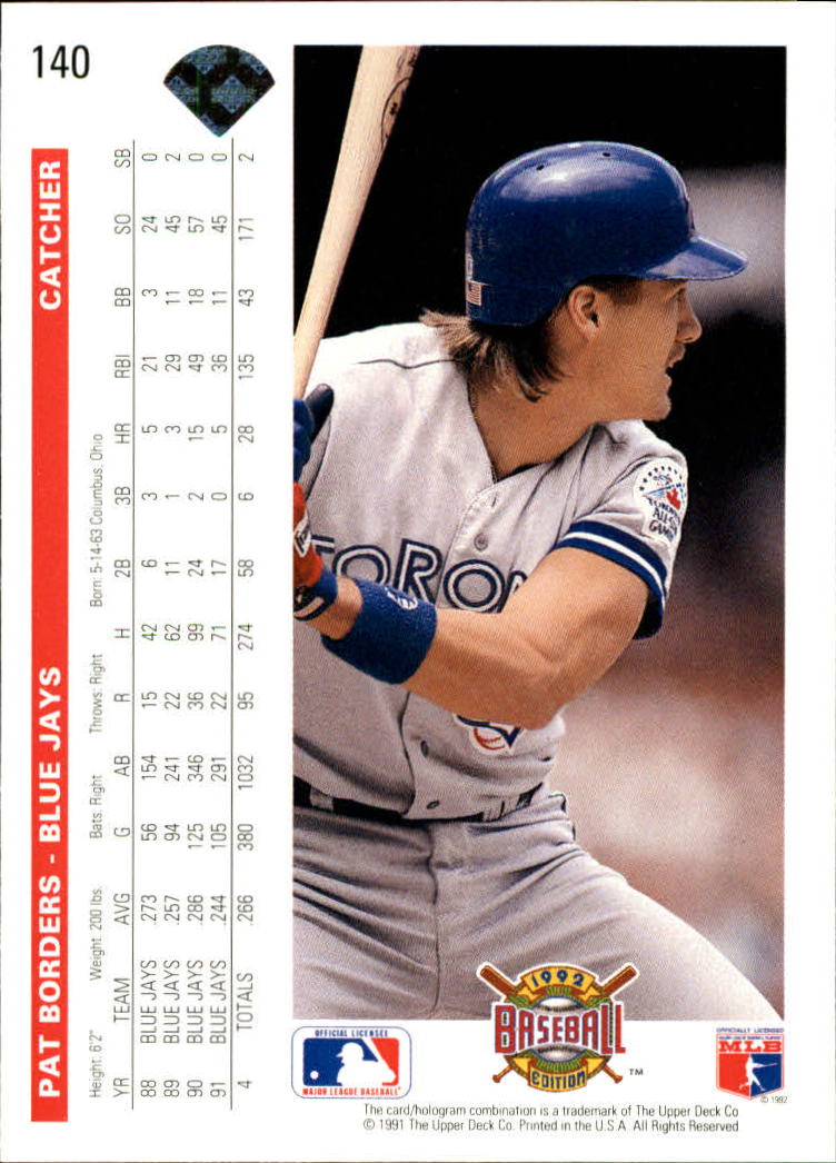 1992 Upper Deck Baseball Card Pick 1-250 - Picture 281 of 499