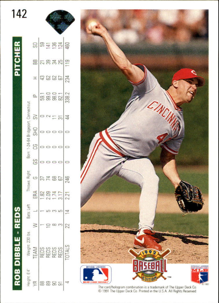 1992 Upper Deck Baseball Card Pick 1-250 - Picture 285 of 499