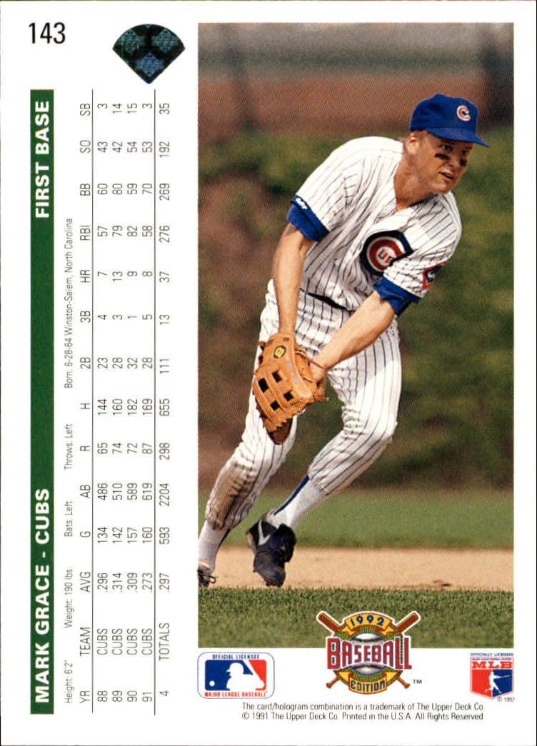 1992 Upper Deck Baseball Card Pick 1-250 - Picture 287 of 499