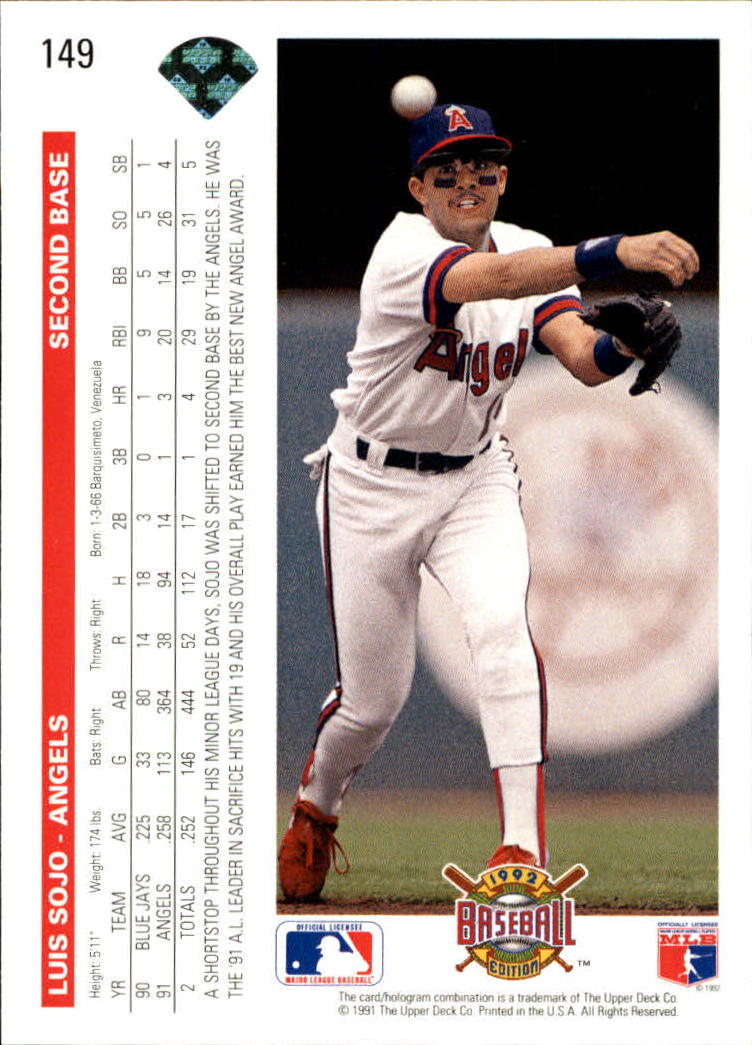 1992 Upper Deck Baseball Card Pick 1-250 - Picture 299 of 499