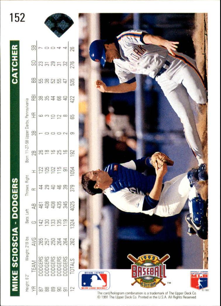 1992 Upper Deck Baseball Card Pick 1-250 - Picture 305 of 499