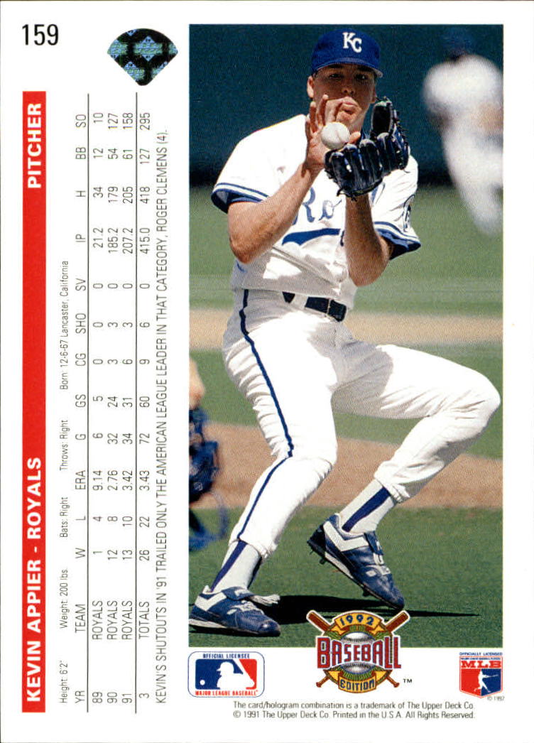 1992 Upper Deck Baseball Card Pick 1-250 - Picture 319 of 499