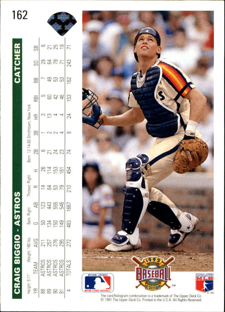 1992 Upper Deck Baseball Card Pick 1-250 - Picture 325 of 499