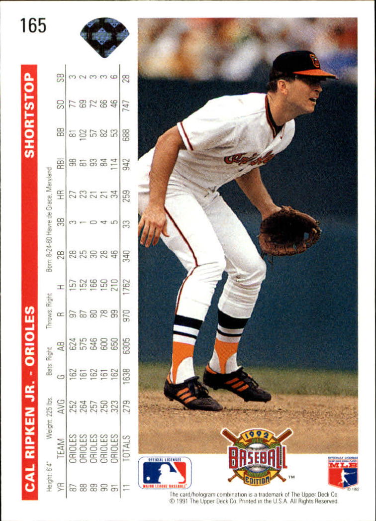 1992 Upper Deck Baseball Card Pick 1-250 - Picture 331 of 499