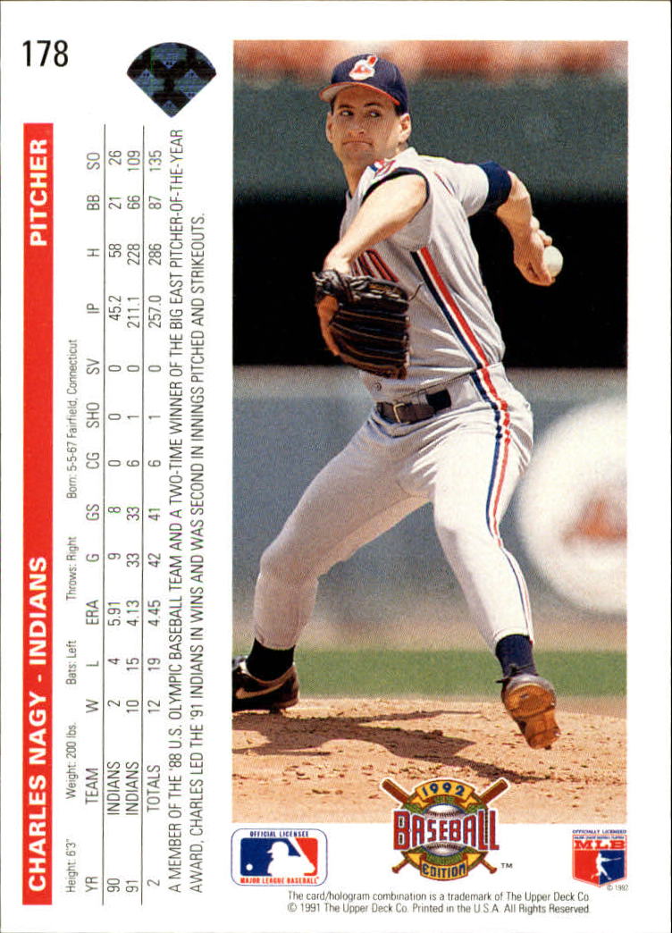 1992 Upper Deck Baseball Card Pick 1-250 - Picture 357 of 499