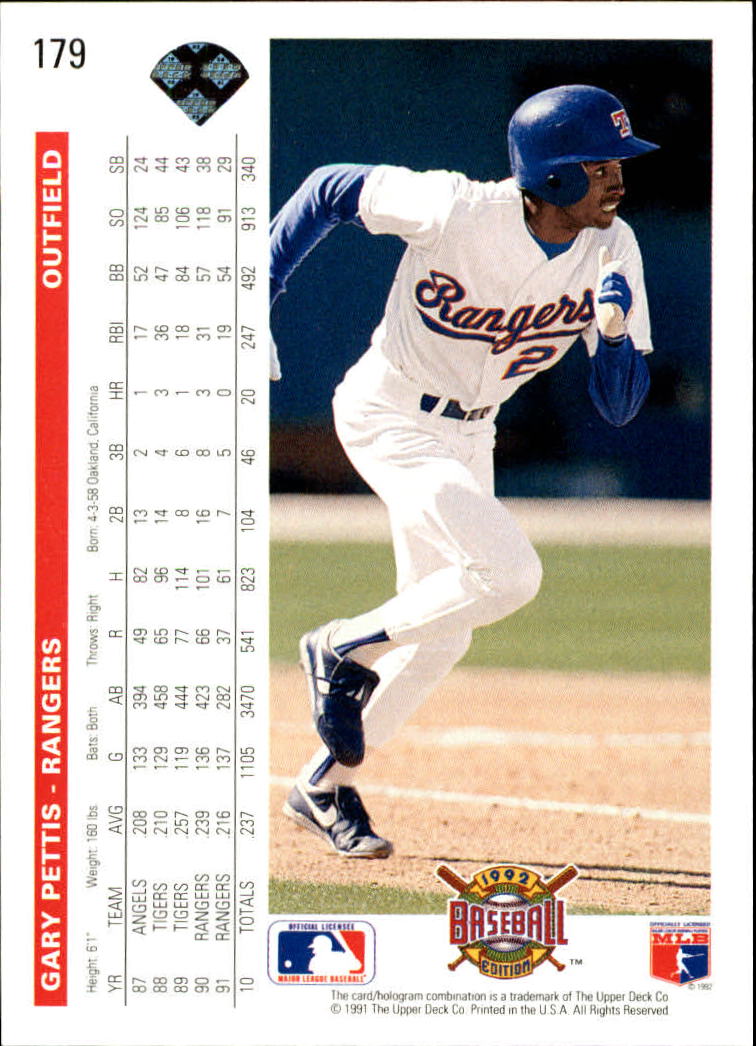 1992 Upper Deck Baseball Card Pick 1-250 - Picture 359 of 499