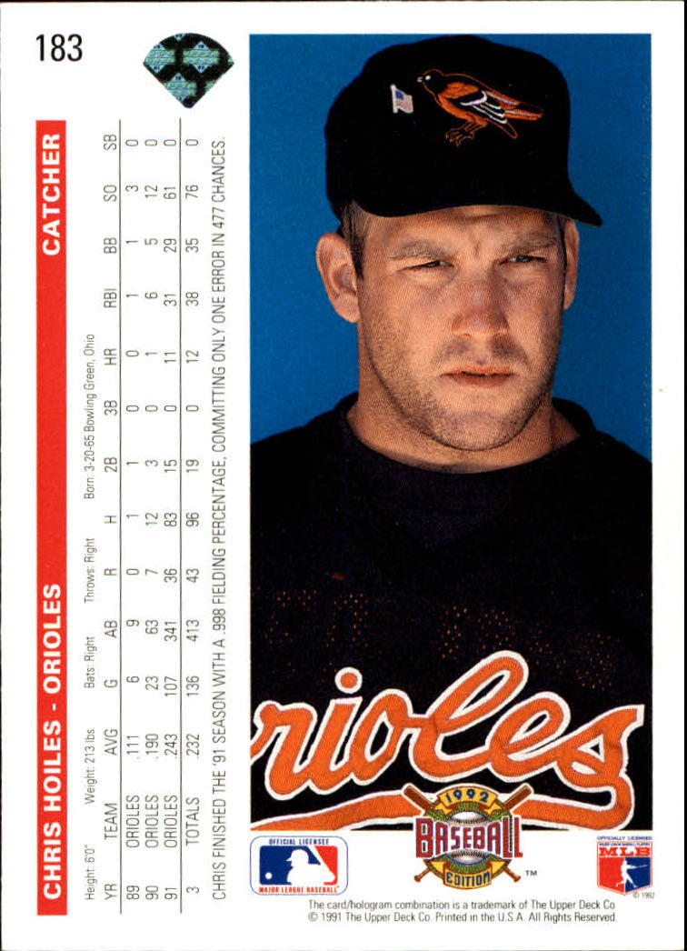 1992 Upper Deck Baseball Card Pick 1-250 - Picture 367 of 499