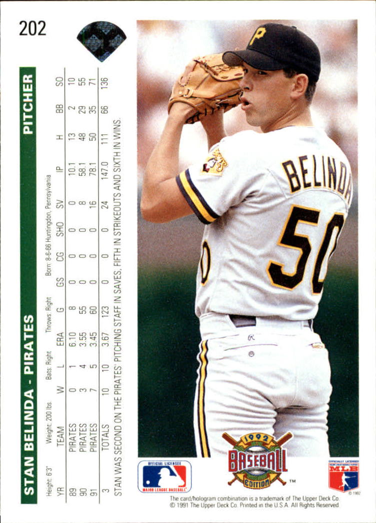 1992 Upper Deck Baseball Card Pick 1-250 - Picture 403 of 499
