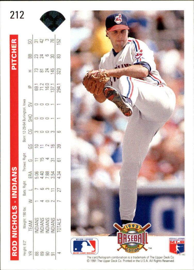 1992 Upper Deck Baseball Card Pick 1-250 - Picture 423 of 499