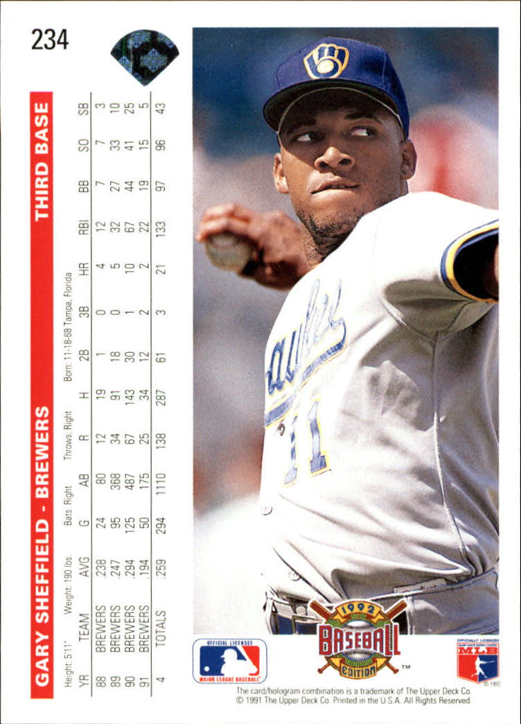 1992 Upper Deck Baseball Card Pick 1-250 - Picture 467 of 499