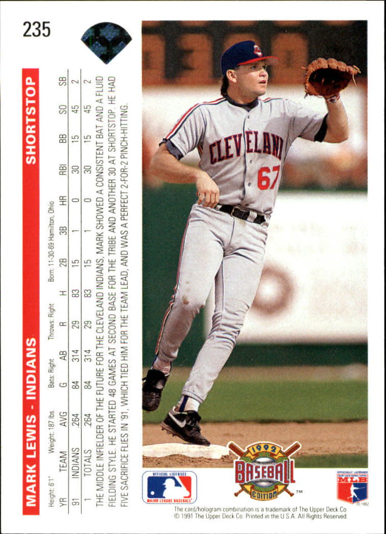 1992 Upper Deck Baseball Card Pick 1-250 - Picture 469 of 499