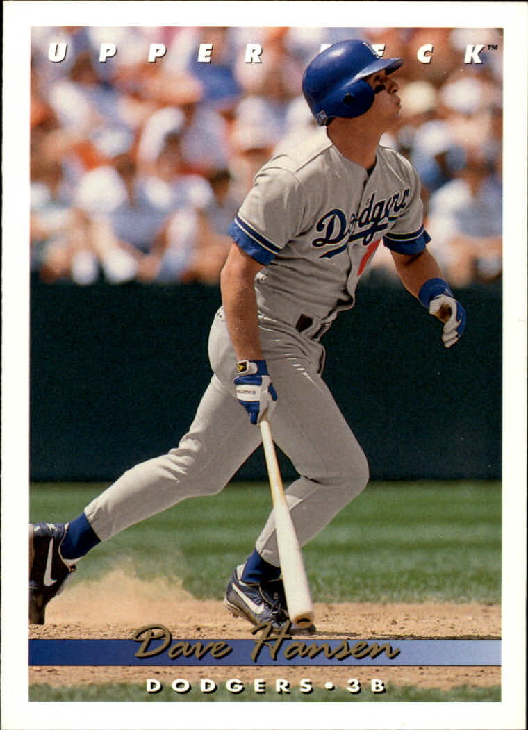 1993 Upper Deck Baseball Card #537 Dave Hansen | eBay
