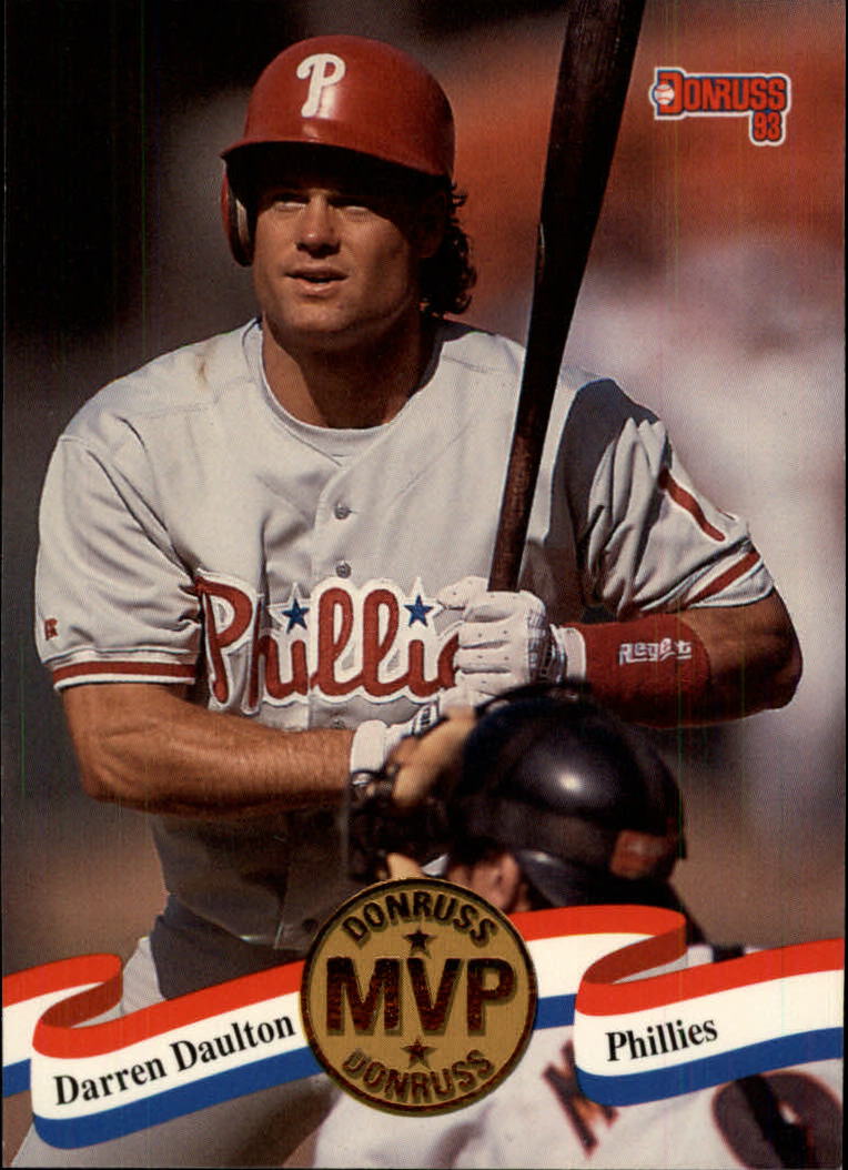 1993 Donruss Baseball "MVPs" Insert Cards - Picture 12 of 41