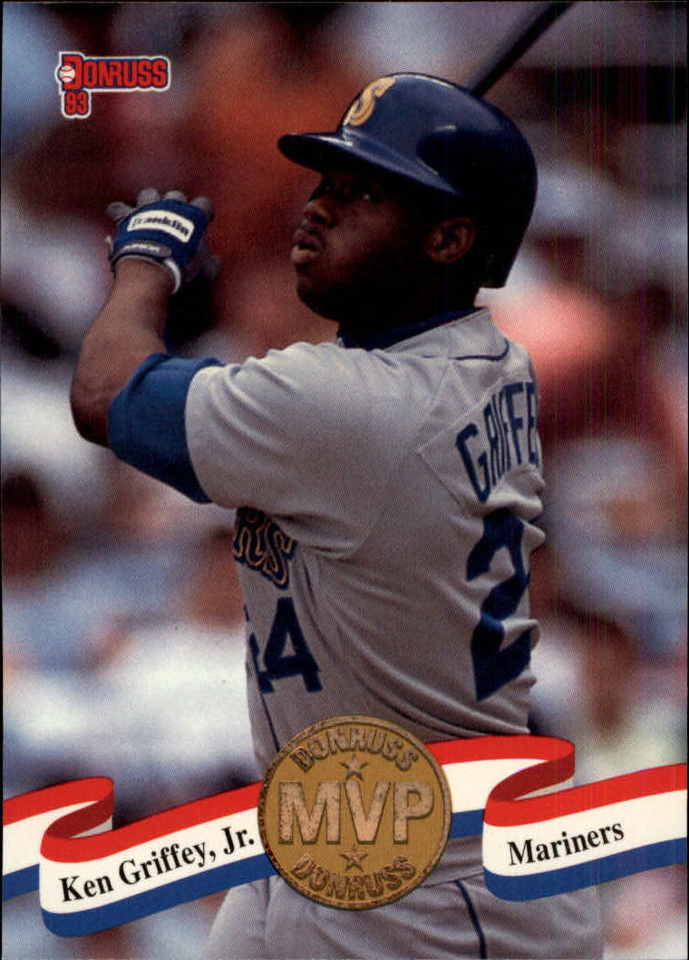 1993 Donruss Baseball "MVPs" Insert Cards - Picture 28 of 41