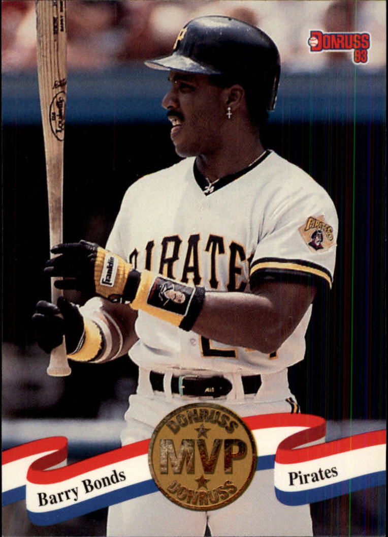 1993 Donruss Baseball "MVPs" Insert Cards - Picture 38 of 41