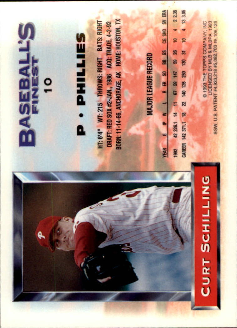 1993 Finest Baseball - Picture 9 of 98
