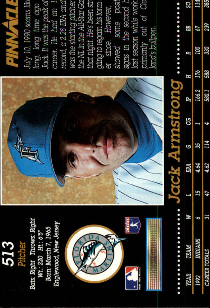 A0984- 1993 Pinnacle Baseball #s 501-620 +Inserts -You Pick- 15+ FREE US SHIP - Picture 27 of 268