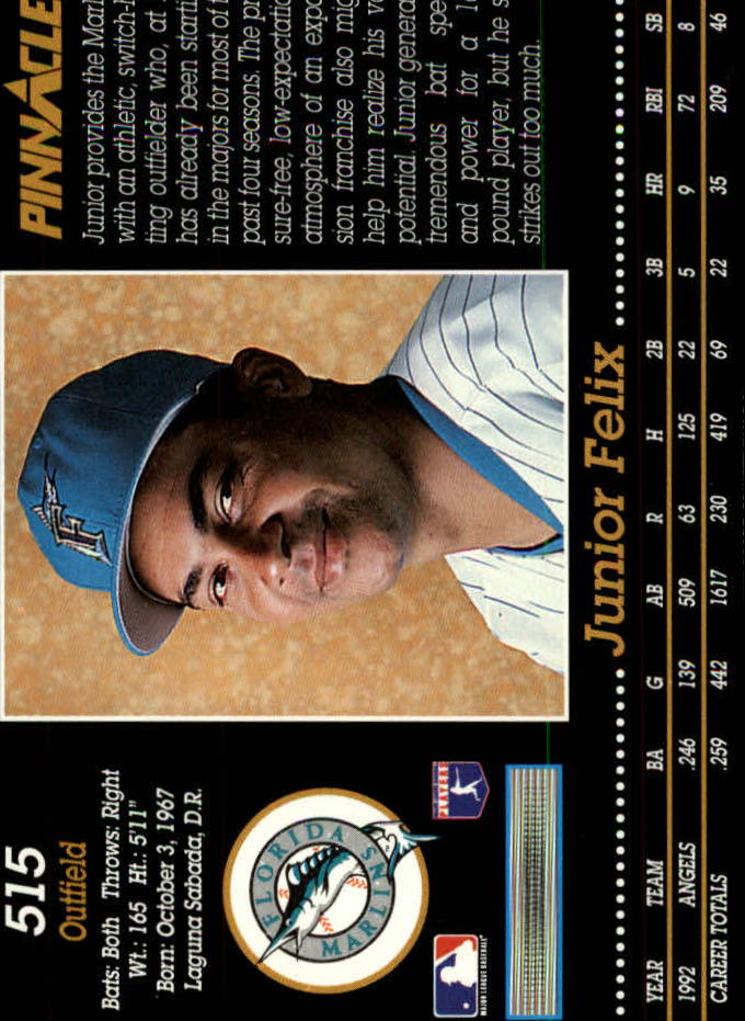 A0984- 1993 Pinnacle Baseball #s 501-620 +Inserts -You Pick- 15+ FREE US SHIP - Picture 31 of 268