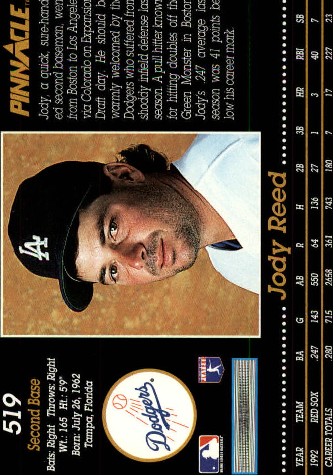 A0984- 1993 Pinnacle Baseball #s 501-620 +Inserts -You Pick- 15+ FREE US SHIP - Picture 39 of 268