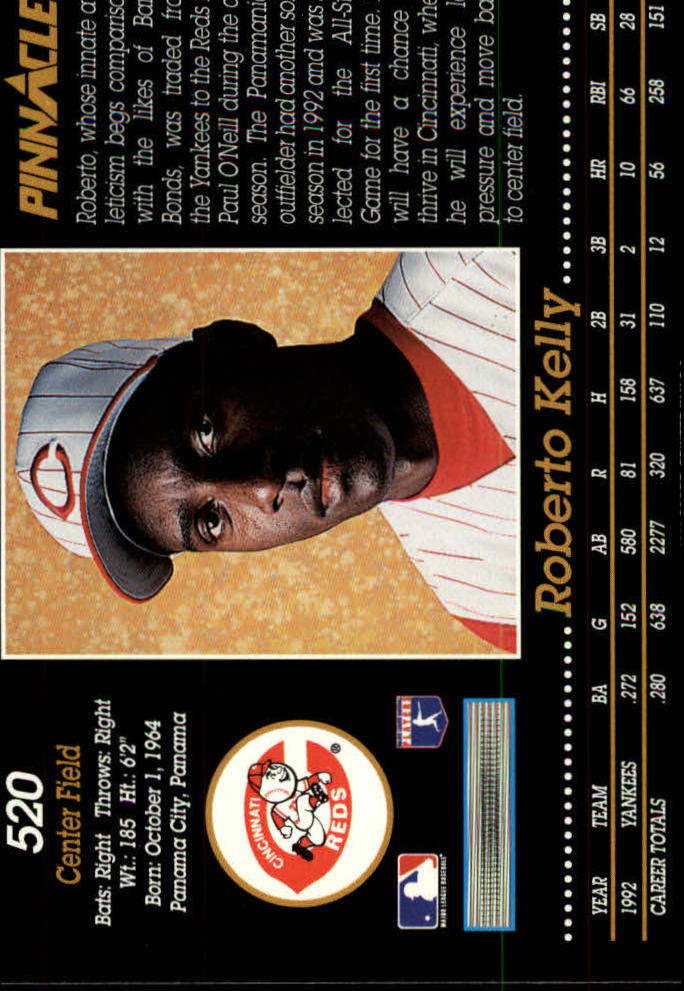 A0984- 1993 Pinnacle Baseball #s 501-620 +Inserts -You Pick- 15+ FREE US SHIP - Picture 41 of 268