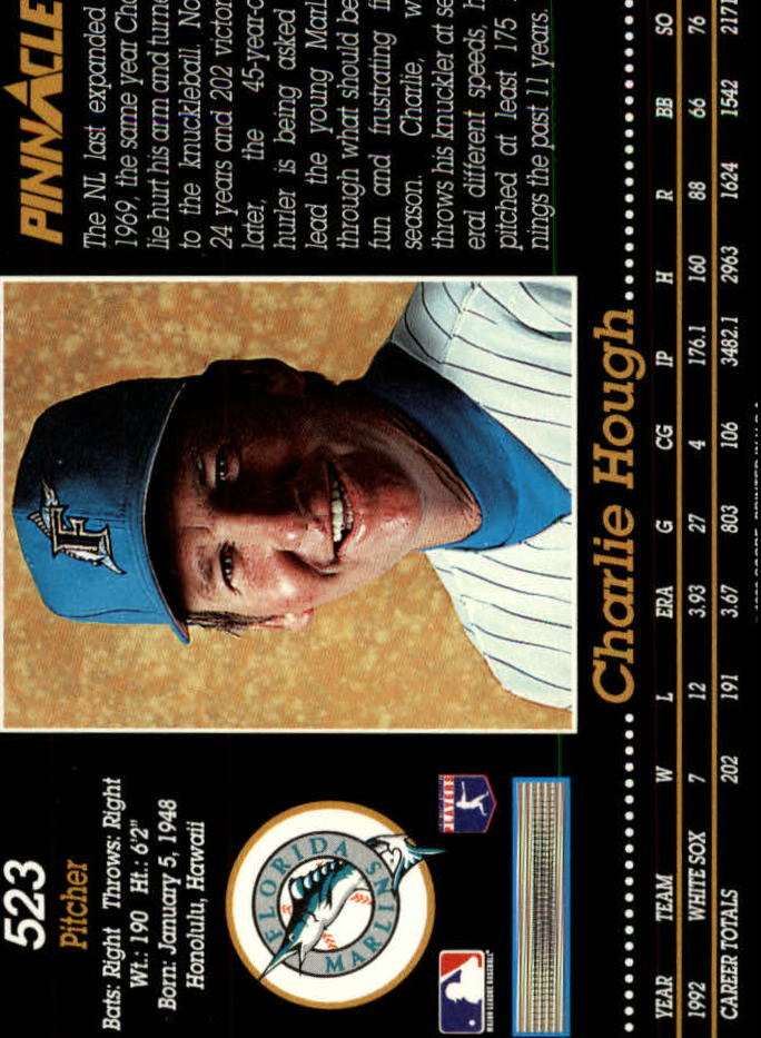 A0984- 1993 Pinnacle Baseball #s 501-620 +Inserts -You Pick- 15+ FREE US SHIP - Picture 47 of 268