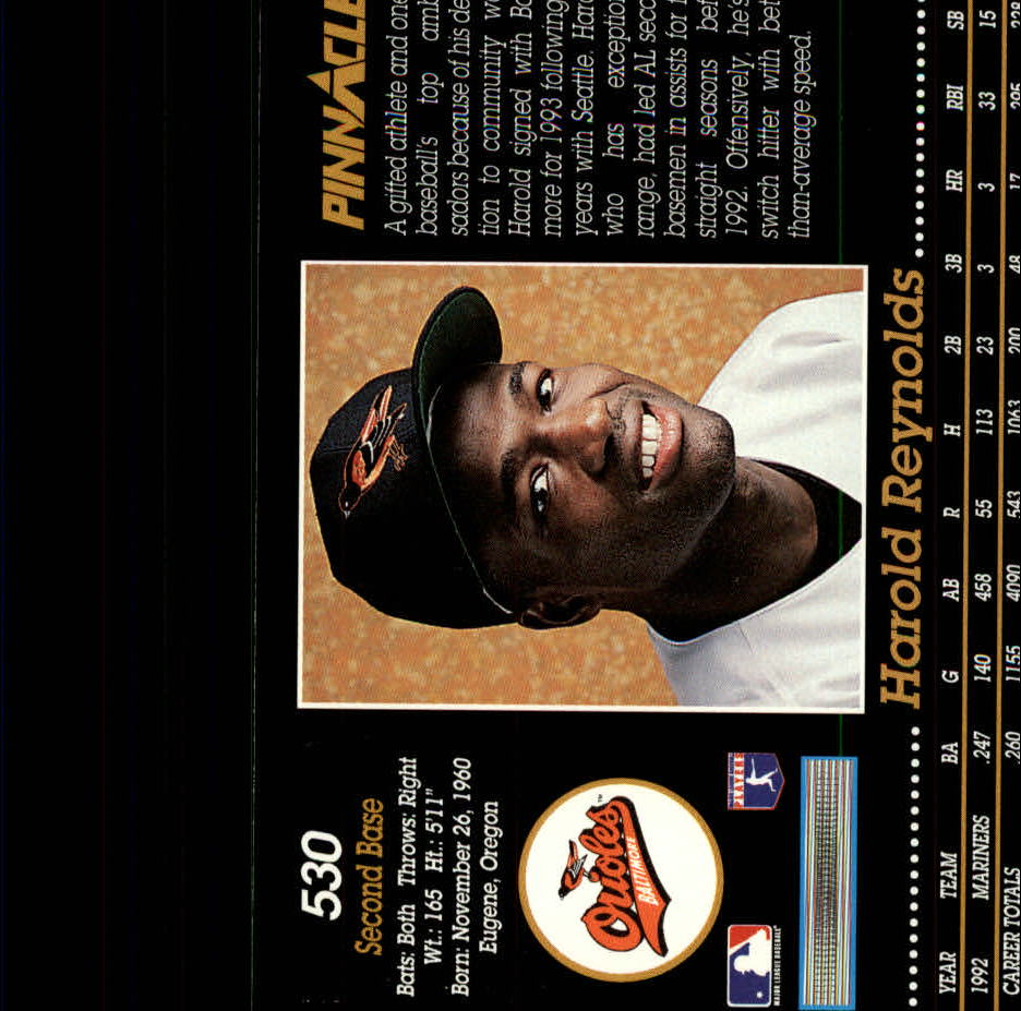 A0984- 1993 Pinnacle Baseball #s 501-620 +Inserts -You Pick- 15+ FREE US SHIP - Picture 61 of 268