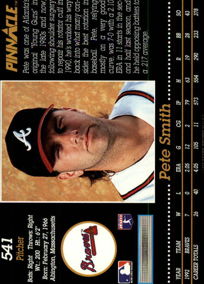 A0984- 1993 Pinnacle Baseball #s 501-620 +Inserts -You Pick- 15+ FREE US SHIP - Picture 83 of 268