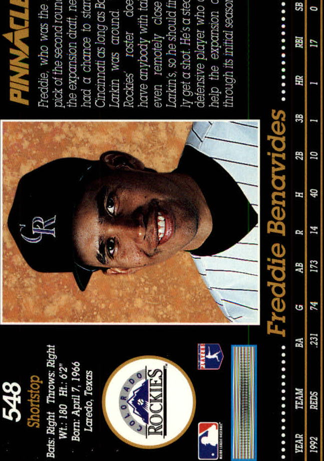 A0984- 1993 Pinnacle Baseball #s 501-620 +Inserts -You Pick- 15+ FREE US SHIP - Picture 97 of 268