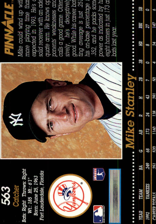 A0984- 1993 Pinnacle Baseball #s 501-620 +Inserts -You Pick- 15+ FREE US SHIP - Picture 127 of 268