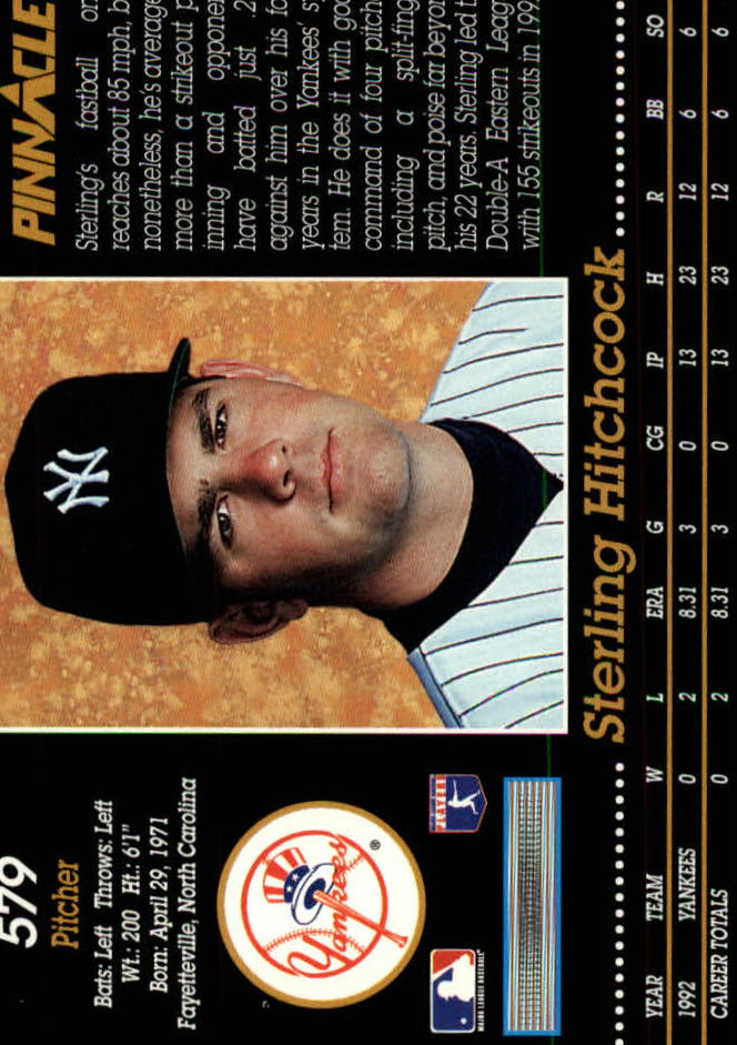 A0984- 1993 Pinnacle Baseball #s 501-620 +Inserts -You Pick- 15+ FREE US SHIP - Picture 159 of 268
