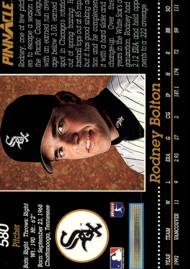 A0984- 1993 Pinnacle Baseball #s 501-620 +Inserts -You Pick- 15+ FREE US SHIP - Picture 161 of 268