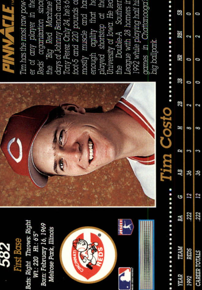 A0984- 1993 Pinnacle Baseball #s 501-620 +Inserts -You Pick- 15+ FREE US SHIP - Picture 165 of 268