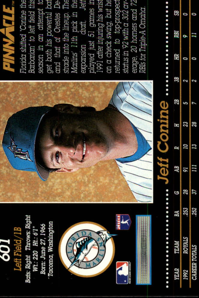 A0984- 1993 Pinnacle Baseball #s 501-620 +Inserts -You Pick- 15+ FREE US SHIP - Picture 203 of 268