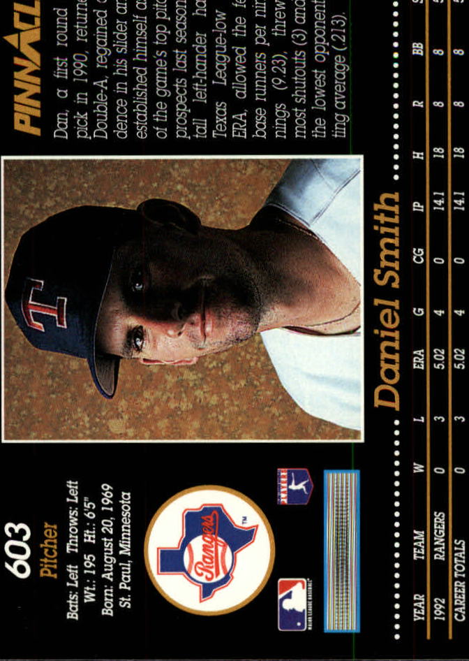 A0984- 1993 Pinnacle Baseball #s 501-620 +Inserts -You Pick- 15+ FREE US SHIP - Picture 207 of 268