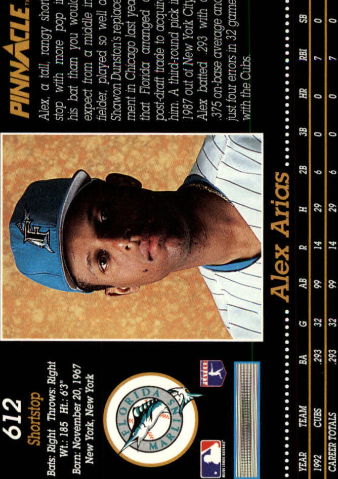 A0984- 1993 Pinnacle Baseball #s 501-620 +Inserts -You Pick- 15+ FREE US SHIP - Picture 225 of 268