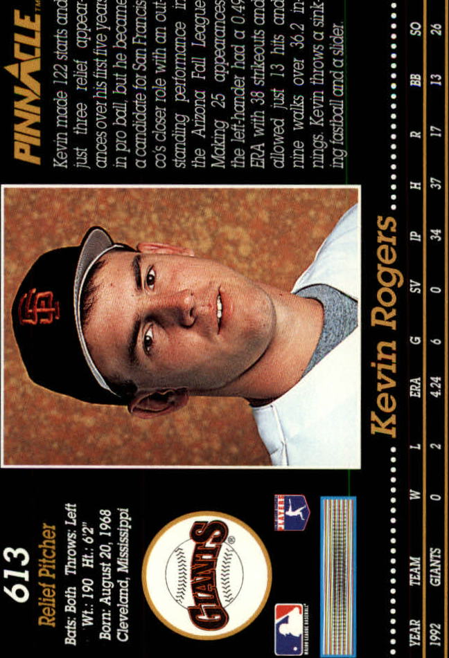 A0984- 1993 Pinnacle Baseball #s 501-620 +Inserts -You Pick- 15+ FREE US SHIP - Picture 227 of 268