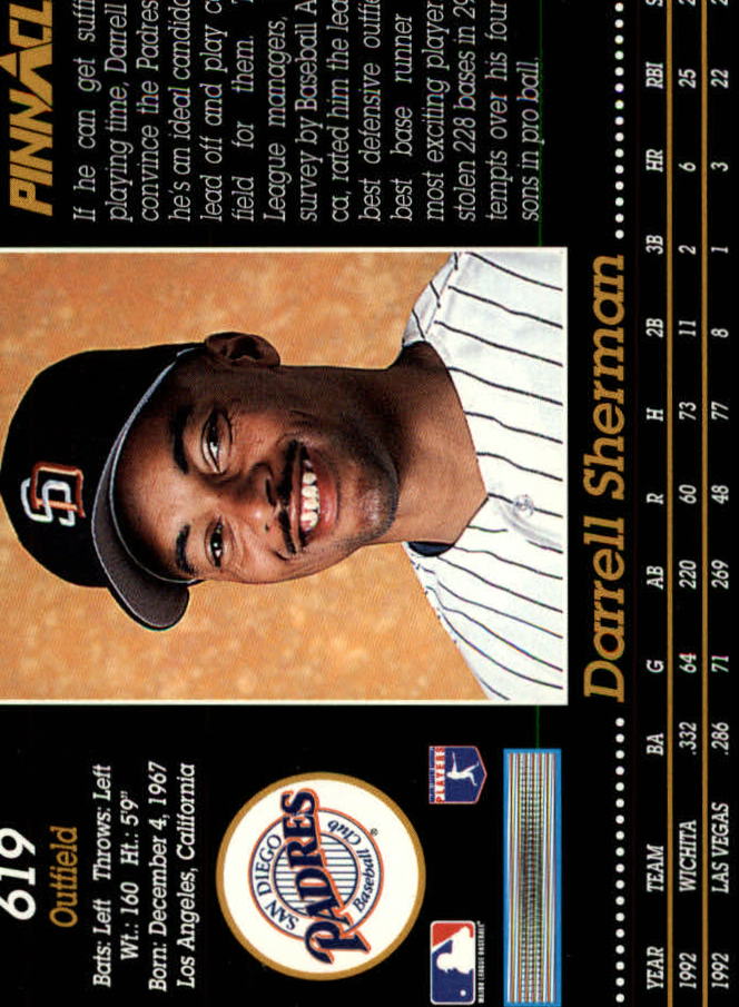 A0984- 1993 Pinnacle Baseball #s 501-620 +Inserts -You Pick- 15+ FREE US SHIP - Picture 239 of 268