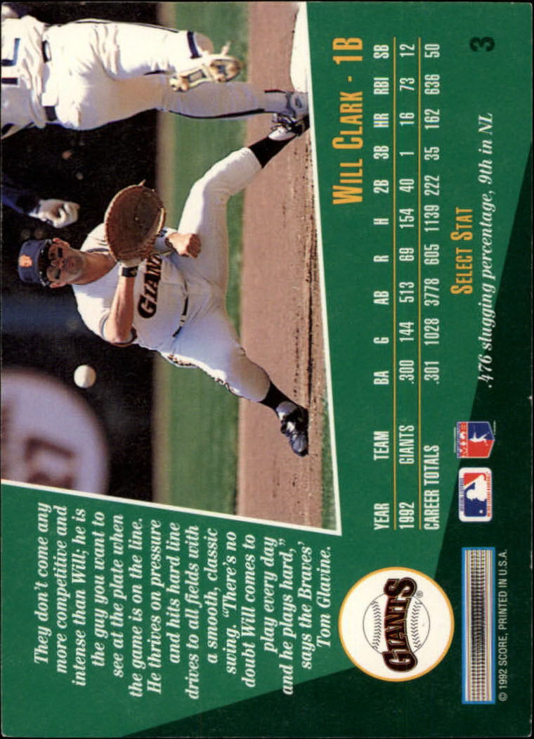 thumbnail 7  - A1080- 1993 Select Baseball Cards 1-250 +Rookies -You Pick- 10+ FREE US SHIP