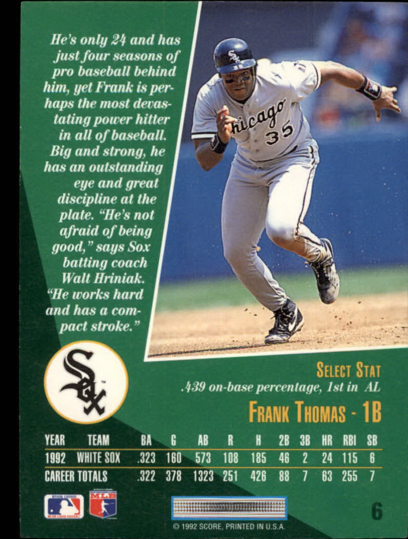 thumbnail 13  - A1080- 1993 Select Baseball Cards 1-250 +Rookies -You Pick- 10+ FREE US SHIP