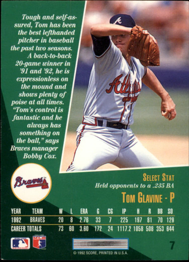 thumbnail 15  - A1080- 1993 Select Baseball Cards 1-250 +Rookies -You Pick- 10+ FREE US SHIP