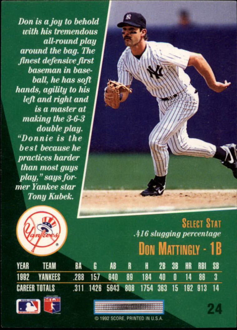 thumbnail 47  - A1080- 1993 Select Baseball Cards 1-250 +Rookies -You Pick- 10+ FREE US SHIP