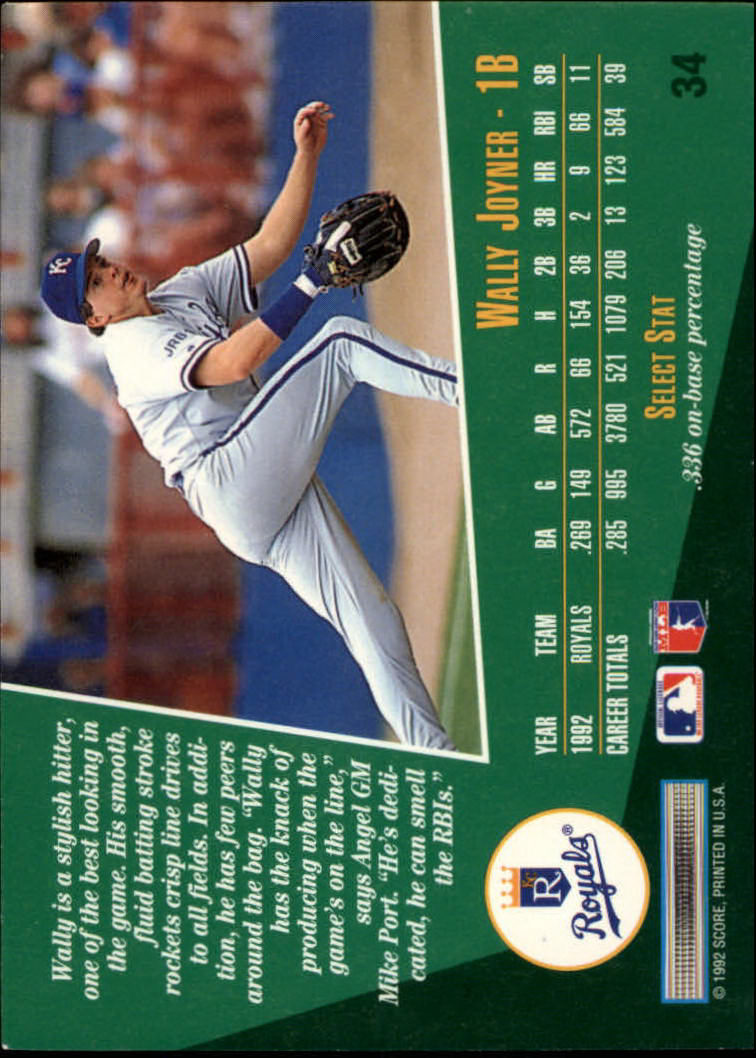 thumbnail 49  - 1993 Select Baseball (Cards 1-200) (Pick Your Cards)