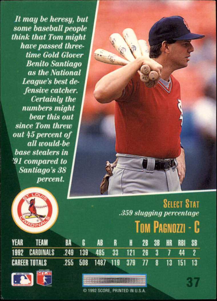 thumbnail 73  - A1080- 1993 Select Baseball Cards 1-250 +Rookies -You Pick- 10+ FREE US SHIP
