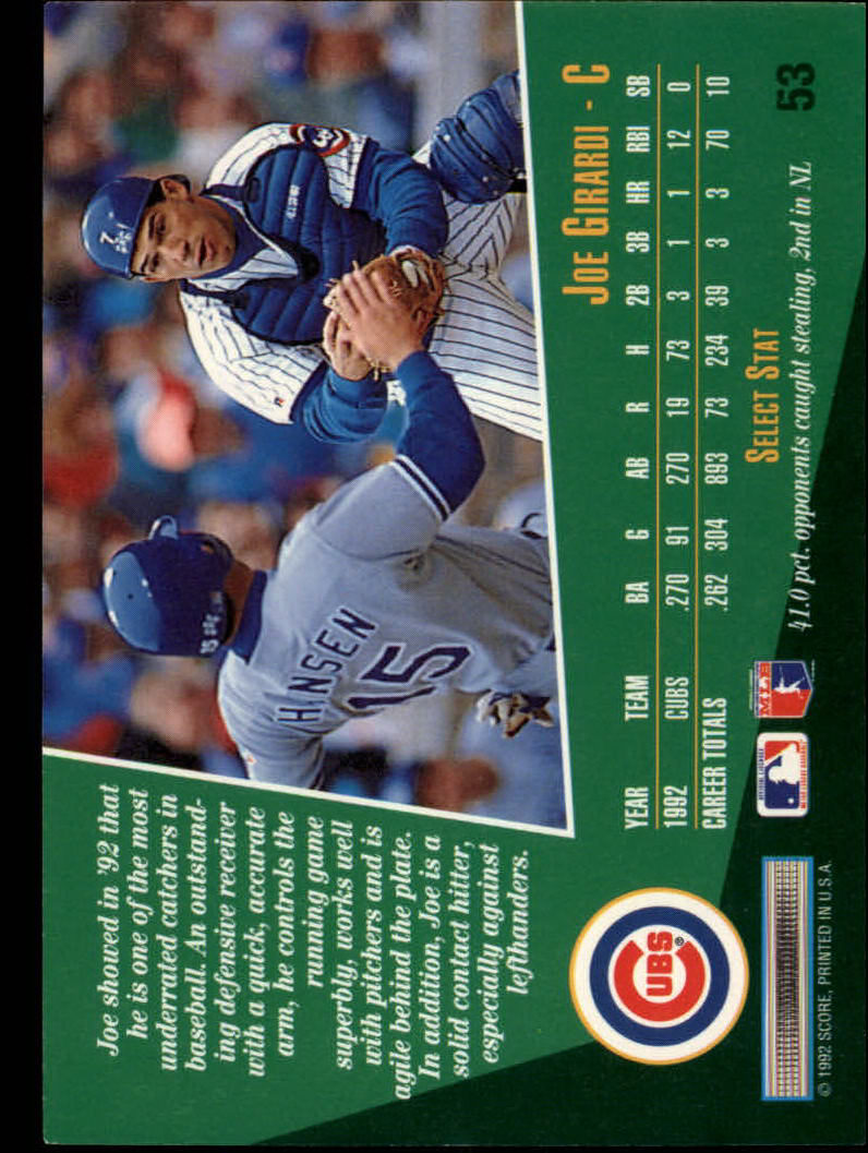thumbnail 105  - 1993 Select Baseball Card Pick 1-250