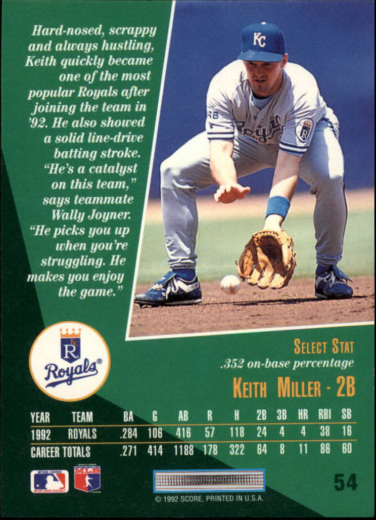 thumbnail 105  - A1080- 1993 Select Baseball Cards 1-250 +Rookies -You Pick- 10+ FREE US SHIP